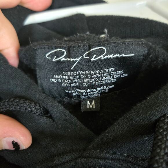 Danny Duncan I Love Hot Moms Pullover Hoodie Sweatshirt Mens Medium 0702 - Picture 4 of 7